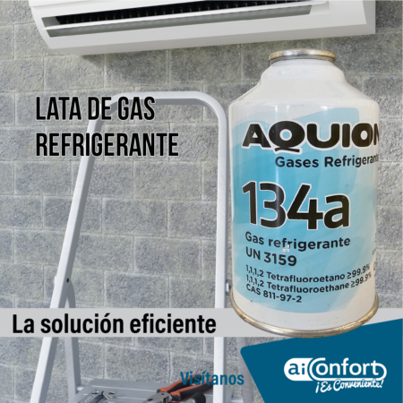 AQUION R134a340grms Refrigerante